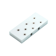 bloque de cerámica de la placa de cerámica de la válvula de cerámica resistente de alta temperatura modificada para requisitos particulares del zirconio